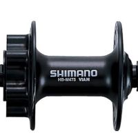 *NABLA PREDNJA SHIMANO DEORE HB-M475-L, 32H, OLD 100MM, AXLE 108MM, QR 133MM BLACK, FOR ROTOR 6-BOLT, BLACK, IND.PACK
